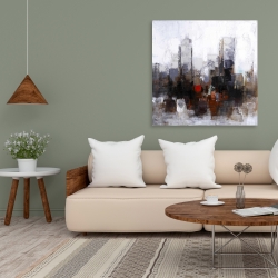 Canvas 36 x 36 - Obscure city