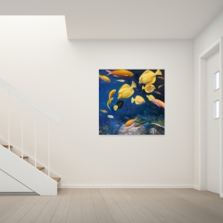 Canvas 36 x 36 - Fish under the sea