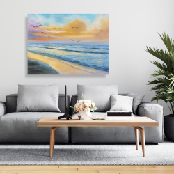 Toile 36 x 48 - Coucher de soleil tropical à couper le souffle