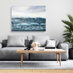 Toile 36 x 48 - Glaciers en islande