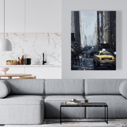 Canvas 36 x 48 - New york in the dark