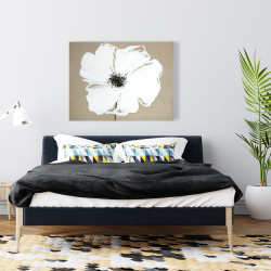 Canvas 36 x 48 - Abstract color splash petals flower