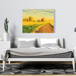 Toile 36 x 48 - à la campagne