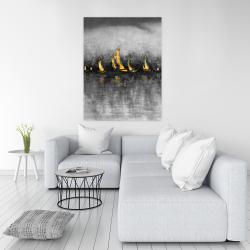 Toile 36 x 48 - Voiliers d'or