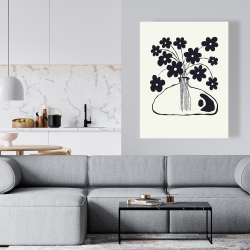 Toile 36 x 48 - Pot de fleurs