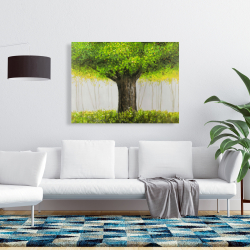 Canvas 36 x 48 - Big green tree