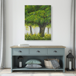 Toile 36 x 48 - Forêt en été