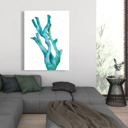 Canvas 36 x 48 - Small watercolor sea coral