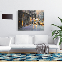 Canvas 36 x 48 - Morning in the streets of new-york city