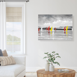 Canvas 36 x 48 - Sailing on the lake