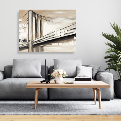 Toile 36 x 48 - Pont de la ville