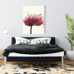 Toile 36 x 48 - Fleur anémone