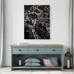 Toile 36 x 48 - Anciennes cartes maritimes