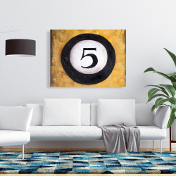 Canvas 36 x 48 - Billiard ball no5