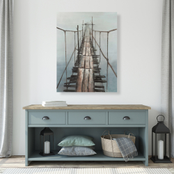 Toile 36 x 48 - Vieux pont abandonné