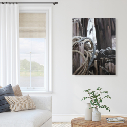 Toile 36 x 48 - Bois flottant