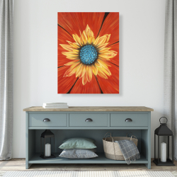 Canvas 36 x 48 - Flower middle