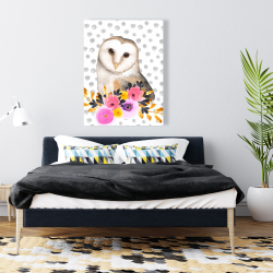 Canvas 36 x 48 - Beautiful owl