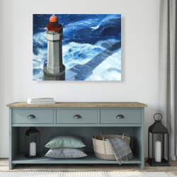 Canvas 36 x 48 - The headlight of jument