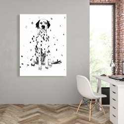 Toile 36 x 48 - Chien dalmatien