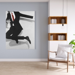 Canvas 36 x 48 - Classical jumping man