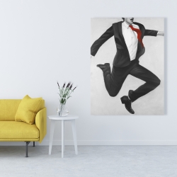 Canvas 36 x 48 - Happy classic man