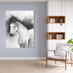 Canvas 36 x 48 - Domino horse