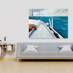 Toile 36 x 48 - Voguer sur l'eau