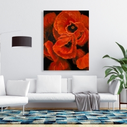 Canvas 36 x 48 - Poppy bouquet