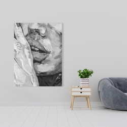 Canvas 36 x 48 - Luscious lips