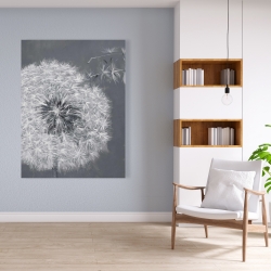 Canvas 36 x 48 - Blowing dandelion