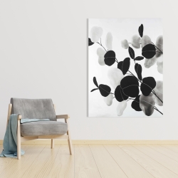 Toile 36 x 48 - Branches et feuilles rondes