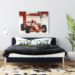 Toile 36 x 48 - Voiture de formule 1