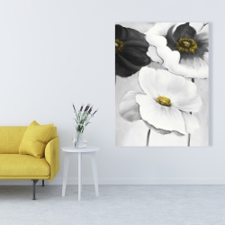 Canvas 36 x 48 - Assorted white flowers