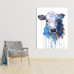 Canvas 36 x 48 - Watercolor jersey cow