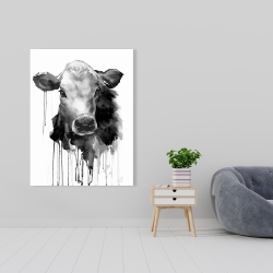 Canvas 36 x 48 - Jersey cow