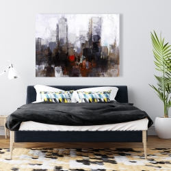Canvas 36 x 48 - Obscure city