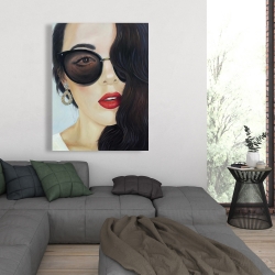 Toile 36 x 48 - Lunettes de soleil à la mode