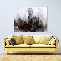 Canvas 36 x 48 - Obscure buildings