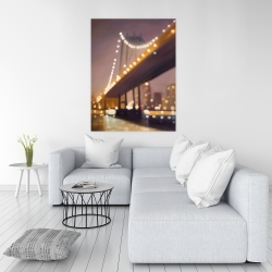 Canvas 36 x 48 - New-york at night