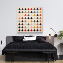 Toile 48 x 48 - Cercles distanciés