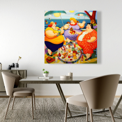Canvas 48 x 48 - The picnic