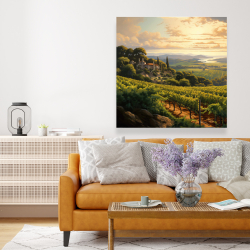Toile 48 x 48 - Crépuscule détendu