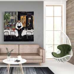 Toile 48 x 48 - Le cabaret