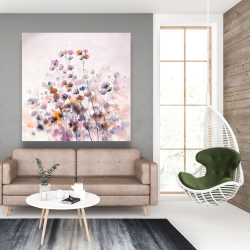 Canvas 48 x 48 - Wildflowers