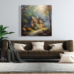 Canvas 48 x 48 - Enchanted house