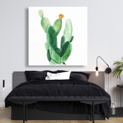 Toile 48 x 48 - Cactus en fleuraison