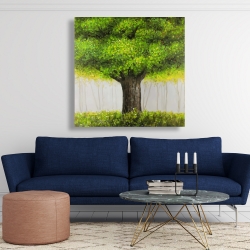 Canvas 48 x 48 - Big green tree