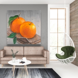 Canvas 48 x 48 - Two oranges