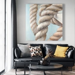 Toile 48 x 48 - Noeud de corde de bateau